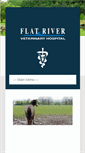 Mobile Screenshot of flatriverveterinaryhospital.com